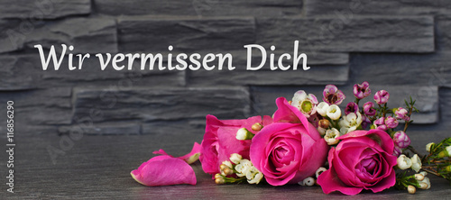 &quot;Wir vermissen Dich&quot; Stockfotos und lizenzfreie Bilder auf