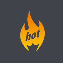 fire vector logo