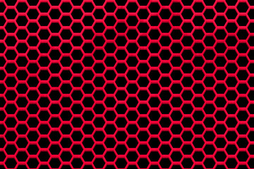 black and red metallic mesh background texture