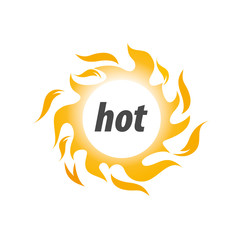 fire vector logo