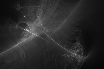 black and white glow energy wave.