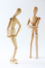 人形　悩み　考える