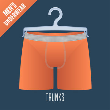 Men's underwear vector illustration