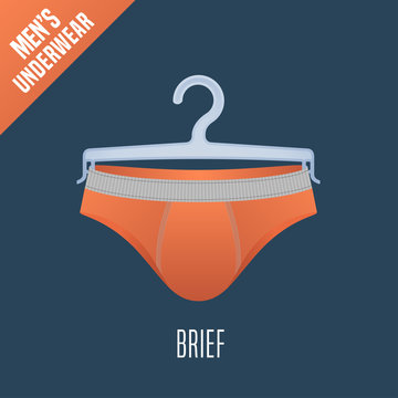 Men's underwear vector illustration