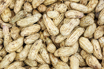 Fototapeta premium Boiled peanut in Thai local market.