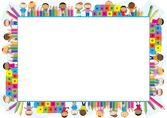 Colored frame for children