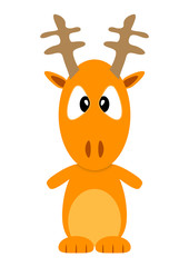 Cartoon Handy Monster orange