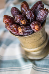 Dried Date fruit / Medjool / Ramadan food.