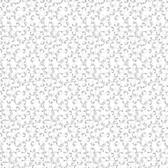Black and white tooth seamless pattern
