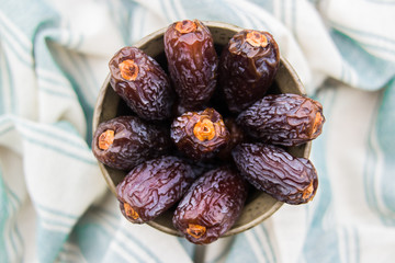 Dried Date fruit / Medjool / Ramadan food.