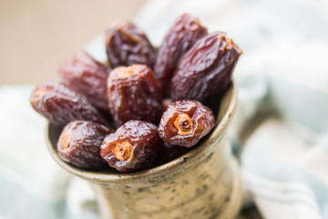 Dried Date fruit / Medjool / Ramadan food.