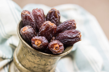 Dried Date fruit / Medjool / Ramadan food.