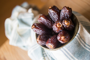 Dried Date fruit / Medjool / Ramadan food.