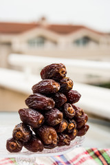 Dried Date fruit / Medjool / Ramadan food.