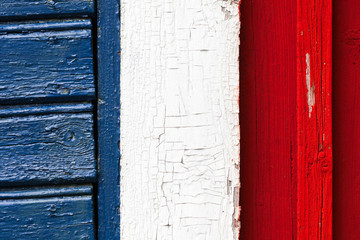 Abstract fragment of rural wooden wall