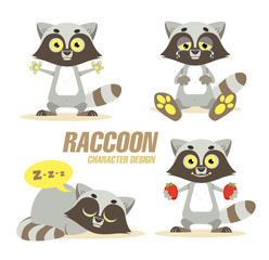 RACCOON CHARACTERS