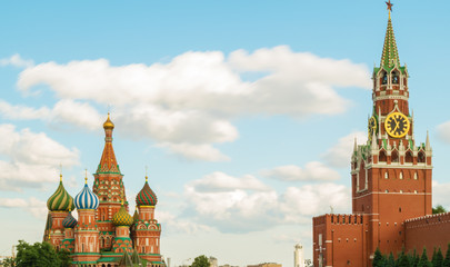 Fototapeta premium Saint Basil's Cathedral in Red Square, Moscow