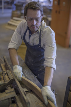 Cooperage, cooper working with wood