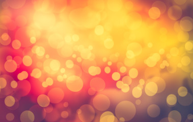 Christmas New Year background. Abstract background with colorful bokeh.