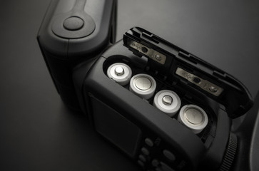 Rechargeable AA Batteries in Flash