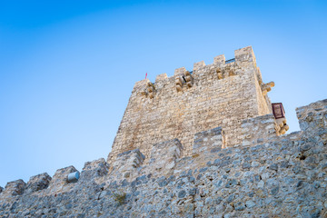 Castle of Tiedra, Route of the castles, Valladolid, Castilla y Leon, Spain