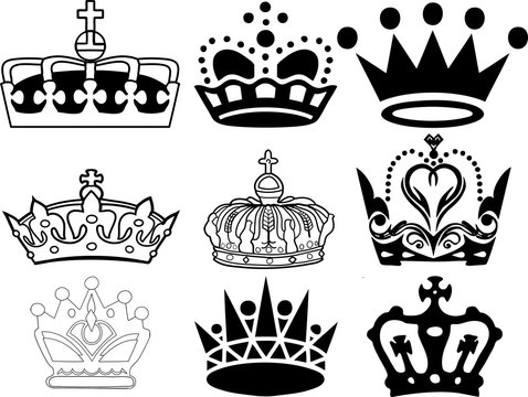 Crown logo - Symbol of goverment