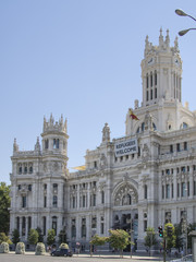 Fototapeta premium Madrid ayuntamiento
