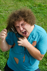 crazy hairdresser 
