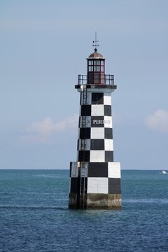 phare de la perdrix &agrave; Loctudy, Bretagne,finist&egrave;re sud