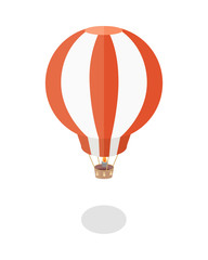 Naklejka premium Balloon Vector Illustration in Flat Design. 