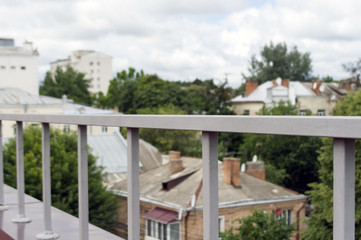 Obraz premium Fences on the terrace