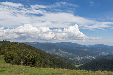 l'été sur les sommets des Vosges