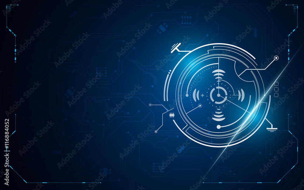 Poster abstract digital pattern technology computer innovation concept background