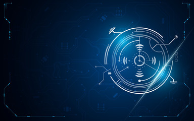 abstract digital pattern technology computer innovation concept background