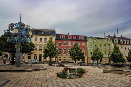 Riesa, Stadtzentrum