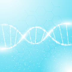 abstract cell dna molecular health care tech innovation concept design background