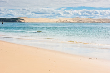 View of The Arcachon Bay, Aquitaine, France