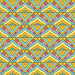 Colored stripped pattern