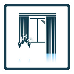 Home fire icon