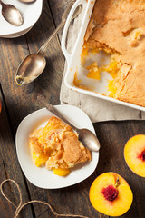 Delicious Homemade Peach Cobbler