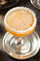 Refreshing Boozy Sidecar Cocktail