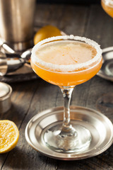 Refreshing Boozy Sidecar Cocktail