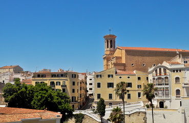 Mahon old town, Minorca, Spain