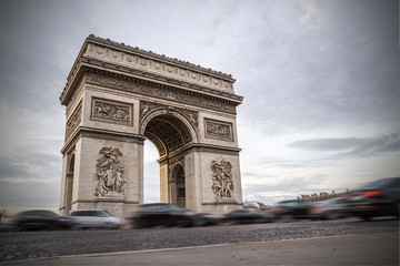 Fototapeta na wymiar Arc de Triomphe du Carrousel, Paris,