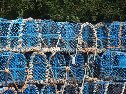 casiers de pêche en Bretagne