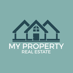 Real Estate Logo and Symbol Vector Design