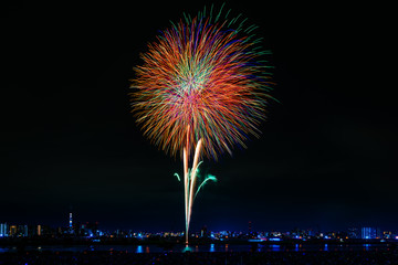 Fireworks of Adachi, Tokyo. 足立の花火