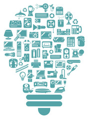 家電アイコン　電球