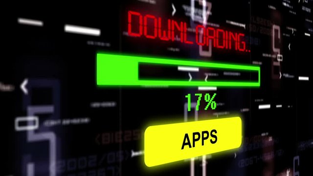 Downloading apps over binary data