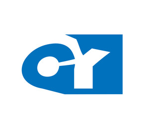CY Initial Logo for your startup venture